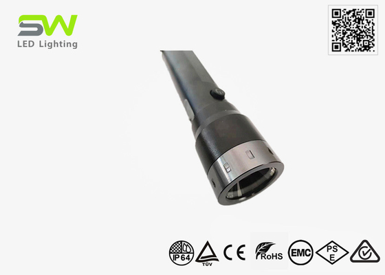 Type C lampe de poche réglable de 1000 lumens rechargeable avec mode clignotant