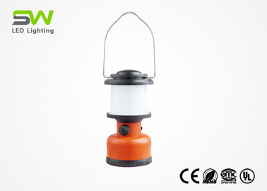 Lanterne rechargeable de camping du commutateur LED de rhéostat avec la boucle accrochante
